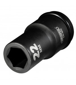 Draper Hi-TORQ® Deep Impact Socket, 3/4 Sq. Dr., 22mm