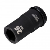 Draper Hi-TORQ® Deep Impact Socket, 3/4 Sq. Dr., 26mm