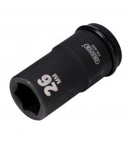 Draper Hi-TORQ® Deep Impact Socket, 3/4 Sq. Dr., 26mm