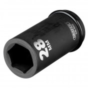 Draper HI-TORQ® 6 Point Deep Impact Socket, 3/4 Sq. Dr., 28mm