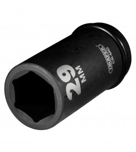 Draper Hi-TORQ® Deep Impact Socket, 3/4 Sq. Dr., 29mm