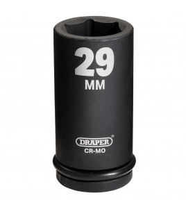 Draper Hi-TORQ® Deep Impact Socket, 3/4 Sq. Dr., 29mm