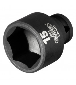 Draper HI-TORQ® 6 Point Impact Socket, 1/4 Sq. Dr., 15mm