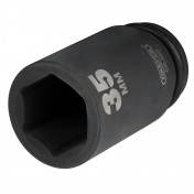 Draper Hi-TORQ® Deep Impact Socket, 3/4 Sq. Dr., 35mm