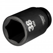 Draper Hi-TORQ® Deep Impact Socket, 3/4 Sq. Dr., 38mm