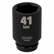 Draper Hi-TORQ® Deep Impact Socket, 3/4 Sq. Dr., 41mm