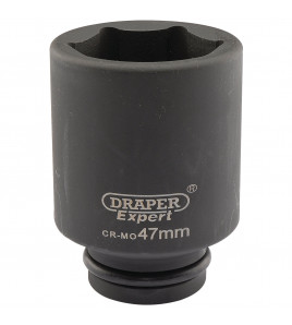 Draper Expert HI-TORQ® 6 Point Deep Impact Socket, 3/4 Sq. Dr., 47mm - Discontinued