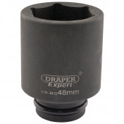 Draper Expert HI-TORQ® 6 Point Deep Impact Socket, 3/4 Sq. Dr., 48mm