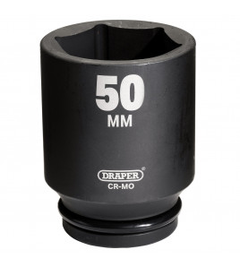 Draper Hi-TORQ® Deep Impact Socket, 3/4 Sq. Dr., 50mm