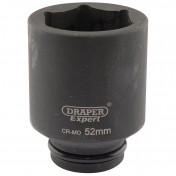 Draper Expert HI-TORQ® 6 Point Deep Impact Socket, 3/4 Sq. Dr., 52mm