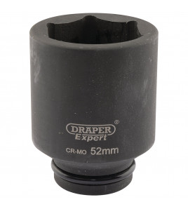 Draper Expert HI-TORQ® 6 Point Deep Impact Socket, 3/4 Sq. Dr., 52mm - Discontinued