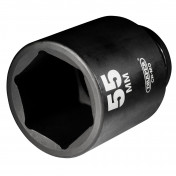 Draper Hi-TORQ® Deep Impact Socket, 3/4 Sq. Dr., 55mm