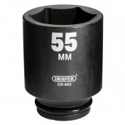 Draper Hi-TORQ® Deep Impact Socket, 3/4 Sq. Dr., 55mm