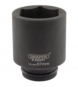 Draper Expert HI-TORQ® 6 Point Deep Impact Socket, 3/4 Sq. Dr., 57mm - Discontinued
