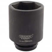 Draper Expert HI-TORQ® 6 Point Deep Impact Socket, 3/4 Sq. Dr., 59mm