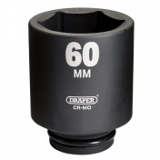 Draper Hi-TORQ® Deep Impact Socket, 3/4 Sq. Dr., 60mm