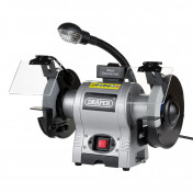 Bench Grinder with Work light, 150mm, 370W