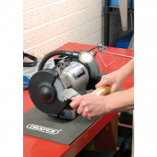 Bench Grinder With Work light, 150mm, 370W