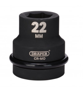 Draper Hi-TORQ® Impact Socket, 1 Sq. Dr., 22mm