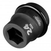 Draper Expert HI-TORQ® 6 Point Impact Socket, 1 Sq. Dr., 24mm