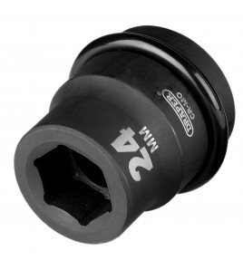 Draper HI-TORQ® 6 Point Impact Socket, 1 Sq. Dr., 24mm