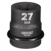 Draper HI-TORQ® 6 Point Impact Socket, 1 Sq. Dr., 27mm