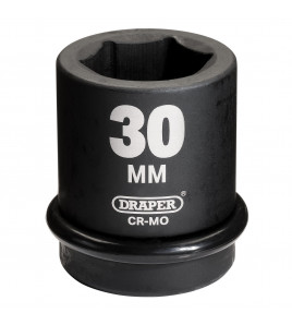 Draper Hi-TORQ® Impact Socket, 1 Sq. Dr., 30mm