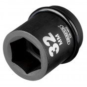 Draper Expert HI-TORQ® 6 Point Impact Socket, 1 Sq. Dr., 32mm