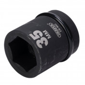 Draper Hi-TORQ® Impact Socket, 1 Sq. Dr., 35mm