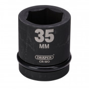 Draper Hi-TORQ® Impact Socket, 1 Sq. Dr., 35mm