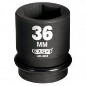 Draper Expert HI-TORQ® 6 Point Impact Socket, 1 Sq. Dr., 36mm