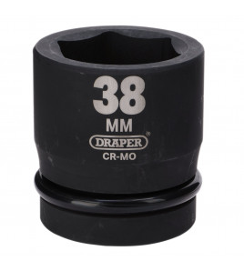Draper Hi-TORQ® Impact Socket, 1 Sq. Dr., 38mm