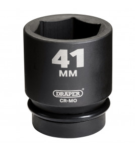 Draper Hi-TORQ® Impact Socket, 1 Sq. Dr., 41mm