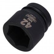 Draper Expert HI-TORQ® 6 Point Impact Socket, 1 Sq. Dr., 42mm