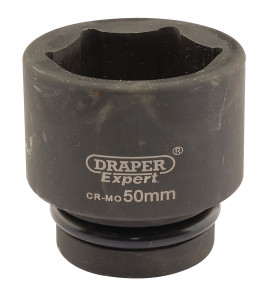 Draper HI-TORQ® 6 Point Impact Socket, 1 Sq. Dr., 50mm