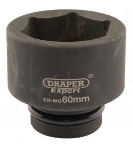 Draper Hi-TORQ® Impact Socket, 1 Sq. Dr., 60mm