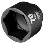 Draper Expert HI-TORQ® 6 Point Impact Socket, 1 Sq. Dr., 70mm