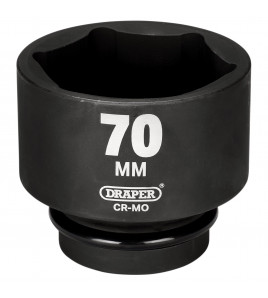 Draper HI-TORQ® 6 Point Impact Socket, 1 Sq. Dr., 70mm