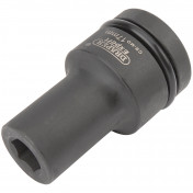 Draper Expert HI-TORQ® 6 Point Deep Impact Socket, 1 Sq. Dr., 17mm