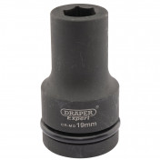 Draper Expert HI-TORQ® 6 Point Deep Impact Socket, 1 Sq. Dr., 19mm - Discontinued