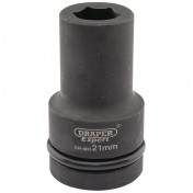 Draper Expert HI-TORQ® 6 Point Deep Impact Socket, 1 Sq. Dr., 21mm - Discontinued