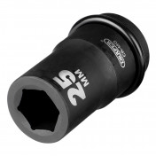 Draper Expert HI-TORQ® 6 Point Deep Impact Socket, 1 Sq. Dr., 25mm