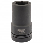 Draper Expert HI-TORQ® 6 Point Deep Impact Socket, 1 Sq. Dr., 28mm