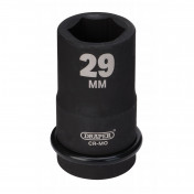 Draper Expert HI-TORQ® 6 Point Deep Impact Socket, 1 Sq. Dr., 29mm