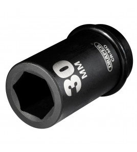 Draper Hi-TORQ® Deep Impact Socket, 1 Sq. Dr., 30mm