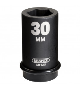 Draper Hi-TORQ® Deep Impact Socket, 1 Sq. Dr., 30mm