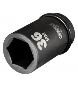 Draper HI-TORQ® 6 Point Deep Impact Socket, 1 Sq. Dr., 36mm