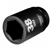 Draper Hi-TORQ® Deep Impact Socket, 1 Sq. Dr., 38mm