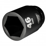 Draper Hi-TORQ® Deep Impact Socket, 1 Sq. Dr., 46mm