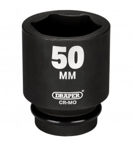 Draper HI-TORQ® 6 Point Deep Impact Socket, 1 Sq. Dr., 50mm